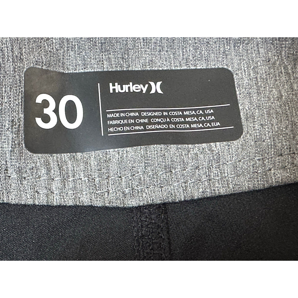 Hurley Men’s Black Shorts Size 30 Hurley Athletic‎ Shorts Size 30 - Picture 8 of 16